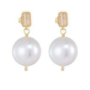 Handmade Mother of Pearl Earrings Unique and Elegant Pearl Jewelry for Women