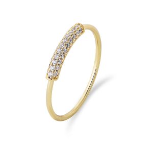 2024 Luxury Simple Style Jewelry Ring Anniversary Bands Broken Diamonds Twine Ring